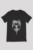Carnifex Siyah Unisex V Yaka Tişört