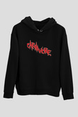 Carnivore Siyah Unisex Kapüşonlu Sweatshirt