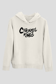 Carousel Kings Beyaz Unisex Kapüşonlu Sweatshirt