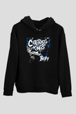 Carousel Kings Siyah Unisex Kapüşonlu Sweatshirt