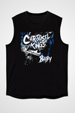Carousel Kings Siyah Unisex Kolsuz Tişört
