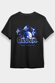 Casper the Friendly Ghost Siyah Unisex Tişört