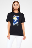 Casper the Friendly Ghost Siyah Unisex Tişört