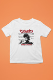Casualties Baskılı Beyaz Unisex Beyaz Çocuk Tişört - Tshirt