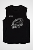 Catfish And The Bottlemen Baskılı Unisex Siyah Kolsuz Tişört