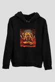 Cattle Decapitation Baskılı Unisex Siyah Hoodie