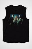 Cavalera Conspiracy Siyah Unisex Kolsuz Tişört