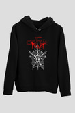 Celtic Frost Baskılı Unisex Siyah Kapüşonlu Sweatshirt