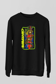 Centipede Siyah Unisex  Sweatshirt