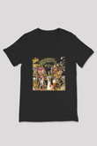 Cerebral Fix Siyah Unisex V Yaka Tişört T-Shirt