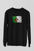 Cezayir Siyah Unisex Sweatshirt