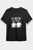 Chainsmokers Baskılı Unisex Siyah Tişört