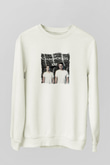 ChainsmokersBaskılı Beyaz Sweatshirt