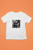 Charlie Chaplin Unisex Baskılı Beyaz Çocuk Tişört