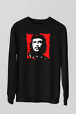 Che Guevara Siyah Unisex Sweatshirt