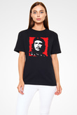Che Guevara Siyah Unisex Tişört T-Shirt - TişörtFabrikası