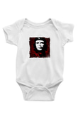 Che Guevara Unisex Baskılı Beyaz Bebek Body - Zıbın