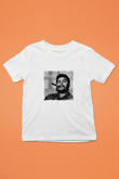 Che Guevara Unisex Baskılı Beyaz Çocuk Tişört