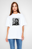 Che Guevara Unisex Baskılı Beyaz Tişört