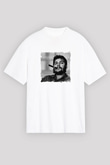 Che Guevara Unisex Baskılı Beyaz Tişört