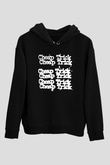 Cheap Trick Siyah Unisex Kapüşonlu Sweatshirt