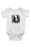 Cher Lloyd Baskılı Unisex Beyaz Bebek Body - Zıbın