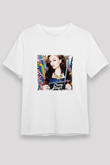 Cher Lloyd Baskılı Unisex Beyaz Tişört