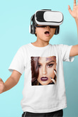 Cher Lloyd Beyaz Unisex Çocuk Tişört
