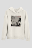 Cher Lloyd Beyaz Unisex Kapüşonlu Sweatshirt