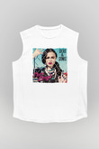 Cher Lloyd Beyaz Unisex Kolsuz Tişört