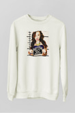 Cher Lloyd Beyaz Unisex Sweatshirt