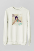 Cher Lloyd Beyaz Unisex Sweatshirt