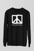 Chickenfoot Siyah Unisex Sweatshirt
