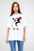 Chilly Willy Beyaz Unisex Tişört