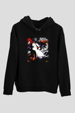 Chilly Willy Siyah Unisex Kapüşonlu Sweatshirt
