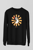 Chilly Willy Siyah Unisex  Sweatshirt
