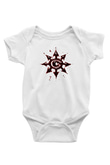 Chimaira Baskılı Unisex Beyaz Bebek Body - Zıbın