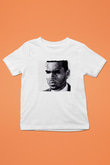 Chris Brown Beyaz Unisex Çocuk Tişört