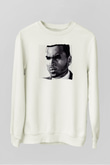 Chris Brown Beyaz Unisex Sweatshirt