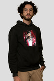 Chris Brown Siyah Unisex Kapüşonlu Sweatshirt