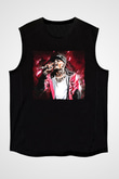 Chris Brown Siyah Unisex Kolsuz Tişört