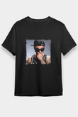 Chris Webby Baskılı Unisex Siyah Tişört