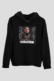 Chuckie Siyah Unisex Kapüşonlu Sweatshirt