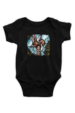 Circa Survive Baskılı Unisex Siyah Bebek Body - Zıbın