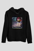 Circa Survive Baskılı Unisex Siyah Hoodie