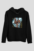Circa Survive Baskılı Unisex Siyah Hoodie