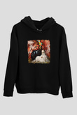 Circa Survive Baskılı Unisex Siyah Hoodie
