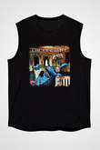 Circa Survive Baskılı Unisex Siyah Kolsuz Tişört