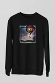 Circa Survive Baskılı Unisex Siyah Sweatshirt