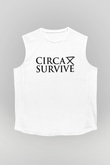 Circa Survive Beyaz Unisex Kolsuz Tişört